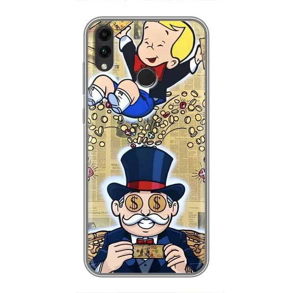 Чехол с принтом «Монополия Мен» для Huawei Honor 8X