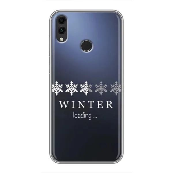 Чехол с принтом «Winter loading» для Huawei Honor 8X