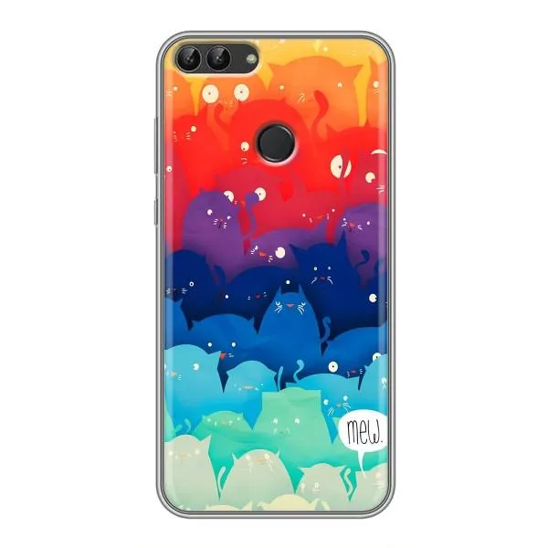 Чехол с принтом «Mew» для Huawei Honor 9 Lite