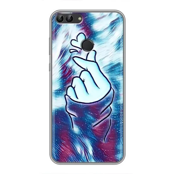 Чехол с принтом «Радужное сердце» для Huawei Honor 9 Lite
