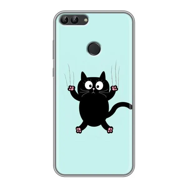Чехол с принтом «Падающий кот» для Huawei Honor 9 Lite Чехол с принтом «Падающий кот» для Huawei Honor 9 Lite