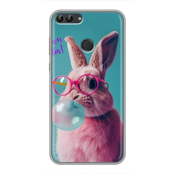 Чехол с принтом «Кролик в очках» для Huawei Honor 9 Lite