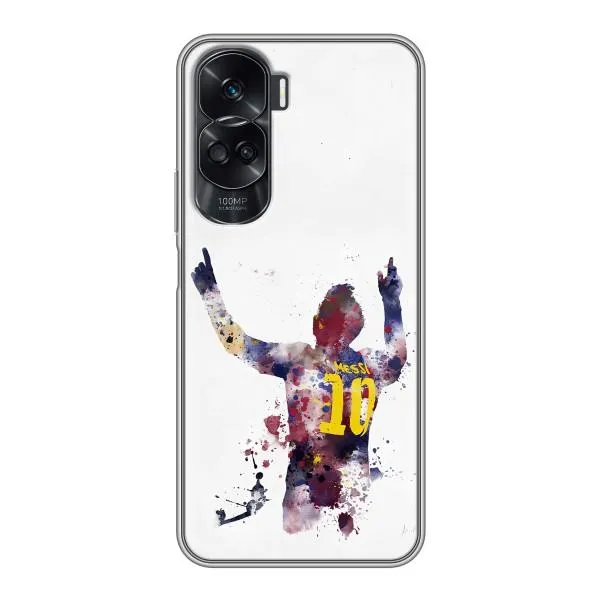 Чехол с принтом «Messi Barca» для Huawei Honor 90 Lite