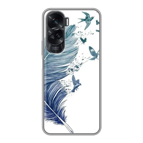 Чохол з принтом «Перо» для Huawei Honor 90 Lite