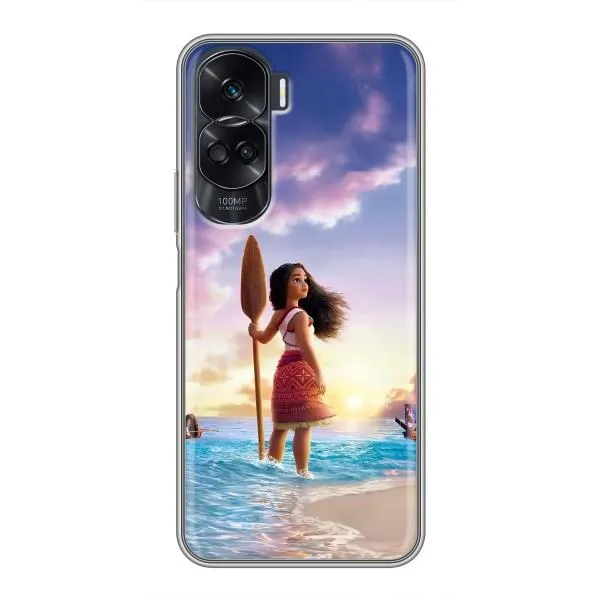 Чехол с принтом «Моана с веслом» для Huawei Honor 90 Lite