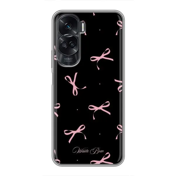 Чехол с принтом «Банты на черном» для Huawei Honor 90 Lite