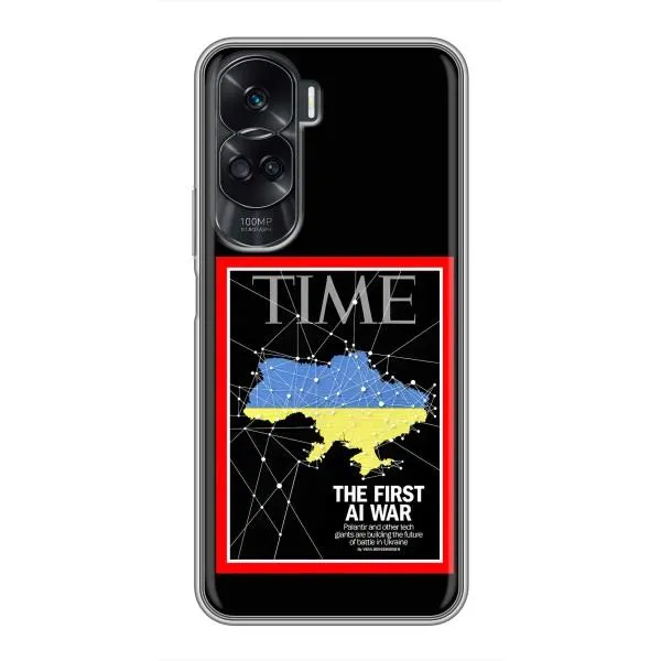 Чехол с принтом «TIME Ukraine» для Huawei Honor 90 Lite