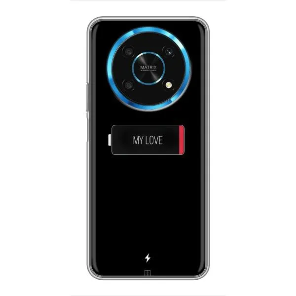 Чехол с принтом «Love battery» для Huawei Honor Magic 6 Lite 5G