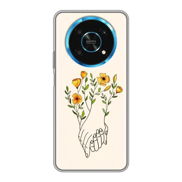 Чехол с принтом «Руки любви» для Huawei Honor Magic 6 Lite 5G