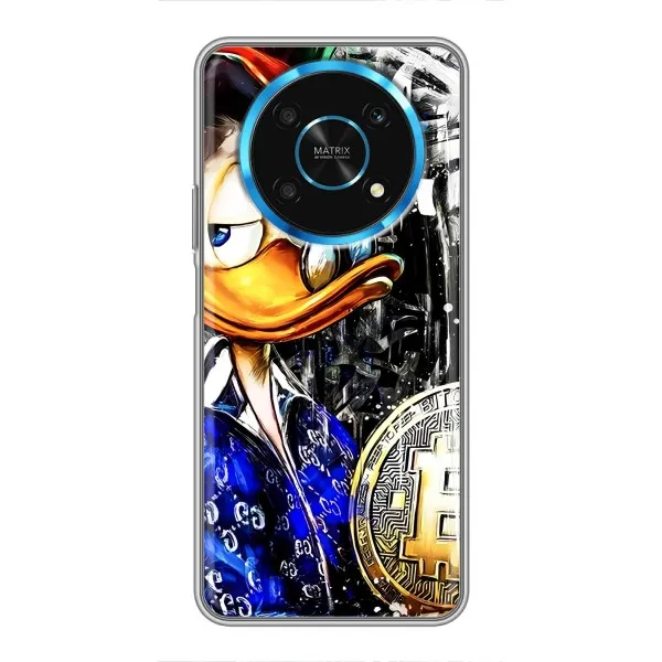 Чехол с принтом «Биткойн Скрудж» для Huawei Honor Magic 6 Lite 5G