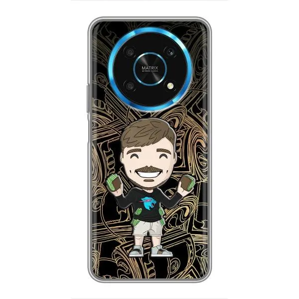 Чехол с принтом «Mister Beast» для Huawei Honor Magic 6 Lite 5G
