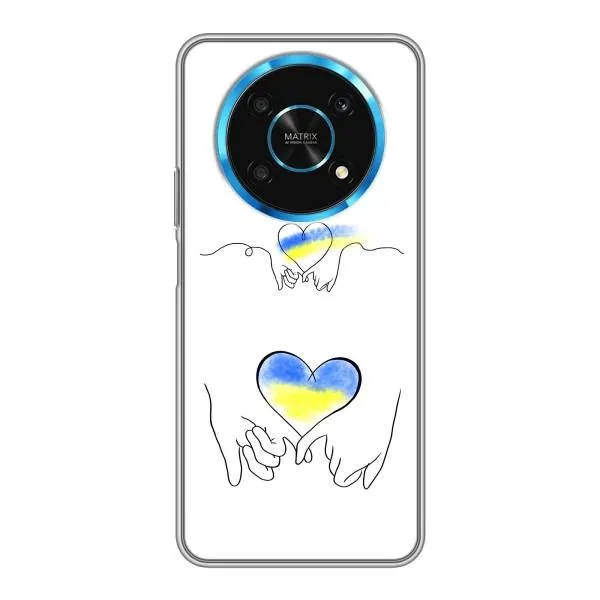 Чехол с принтом «Мир Украине» для Huawei Honor Magic 6 Lite 5G