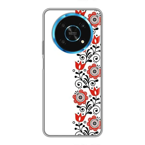 Чехол с принтом «Яркая вишиванка» для Huawei Honor Magic 6 Lite 5G