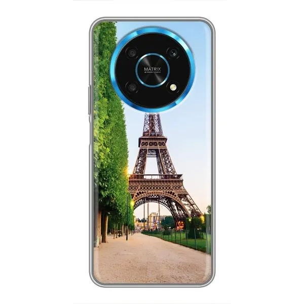 Чехол с принтом «Дорога в Париж» для Huawei Honor Magic 6 Lite 5G