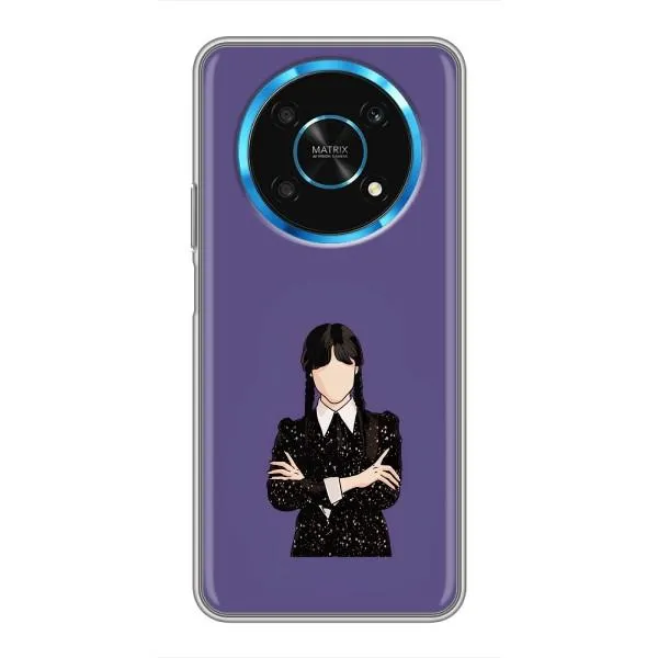 Чехол с принтом «Уэнздей в черном» для Huawei Honor Magic 6 Lite 5G Чехол с принтом «Уэнздей в черном» для Huawei Honor Magic 6 Lite 5G