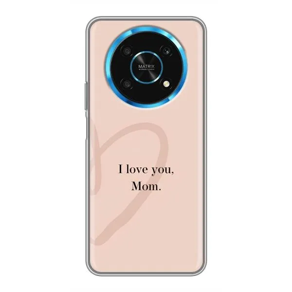 Чехол с принтом «Сердце маме» для Huawei Honor Magic 6 Lite 5G