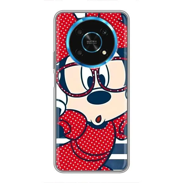 Чехол с принтом «Маус в очках» для Huawei Honor Magic 6 Lite 5G