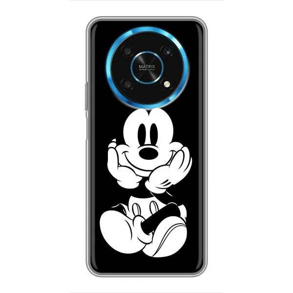 Чехол с принтом «Микки на черном» для Huawei Honor Magic 6 Lite 5G