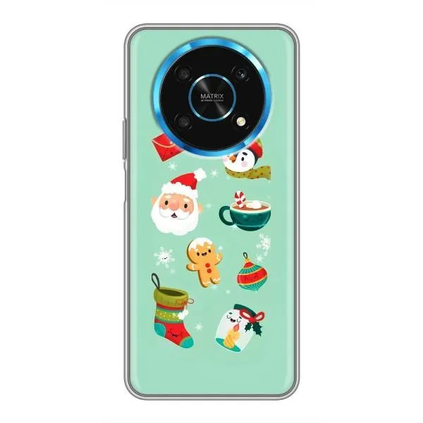 Чехол с принтом «Настроение НГ» для Huawei Honor Magic 6 Lite 5G