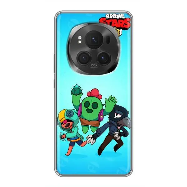 Чохол з принтом «Тріо героїв» для Huawei Honor Magic 6 Pro