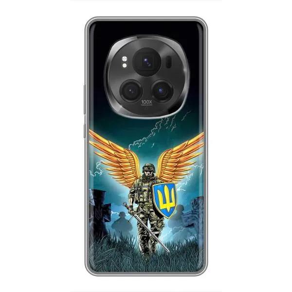 Чохол з принтом «Солдат ЗСУ» для Huawei Honor Magic 6 Pro