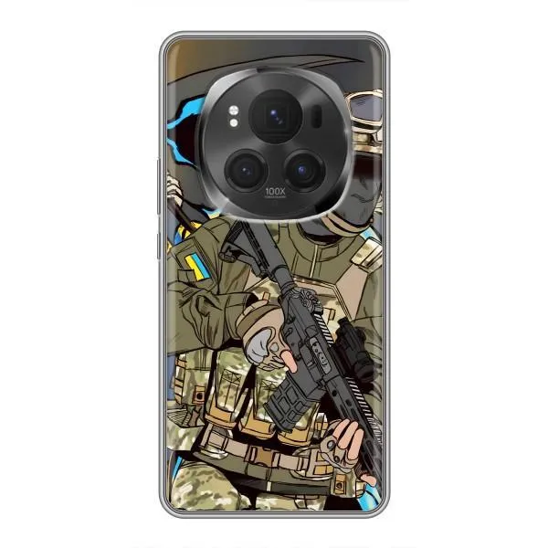 Чохол з принтом «Воїн ЗСУ» для Huawei Honor Magic 6 Pro