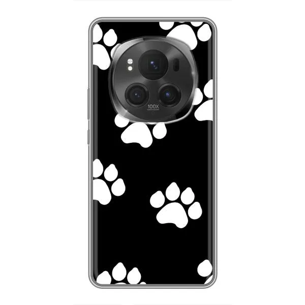 Чехол с принтом «Следы собаки» для Huawei Honor Magic 6 Pro