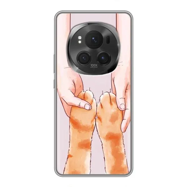 Чохол з принтом «Любовь до котиків» для Huawei Honor Magic 6 Pro