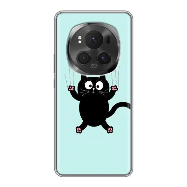 Чехол с принтом «Падающий кот» для Huawei Honor Magic 6 Pro
