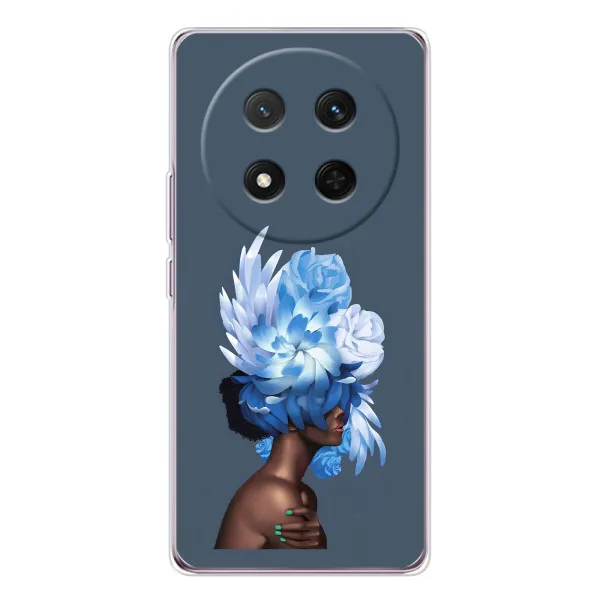 Чехол с принтом «Цветы на голове» для Huawei Honor Magic 7 Lite