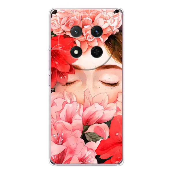 Чехол с принтом «Глаза в цветах» для Huawei Honor Magic 7 Lite