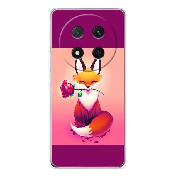 Чохол з принтом «Лиса з трояндою» для Huawei Honor Magic 7 Lite Чохол з принтом «Лиса з трояндою» для Huawei Honor Magic 7 Lite