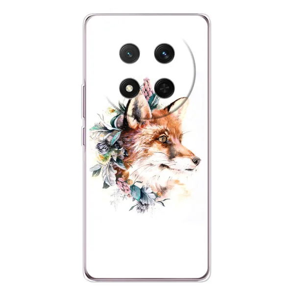 Чохол з принтом «Лиса в квітах» для Huawei Honor Magic 7 Lite Чохол з принтом «Лиса в квітах» для Huawei Honor Magic 7 Lite