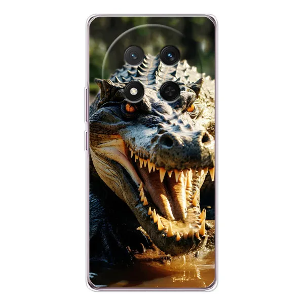 Чехол с принтом «Опасный крокодил» для Huawei Honor Magic 7 Lite