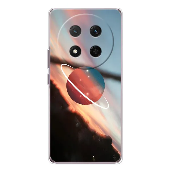 Чехол с принтом «Сатурн» для Huawei Honor Magic 7 Lite