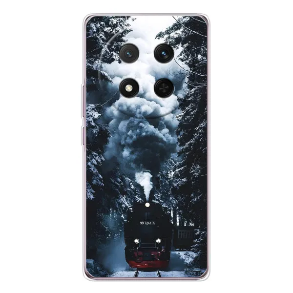 Чехол с принтом «Зимний поезд» для Huawei Honor Magic 7 Lite