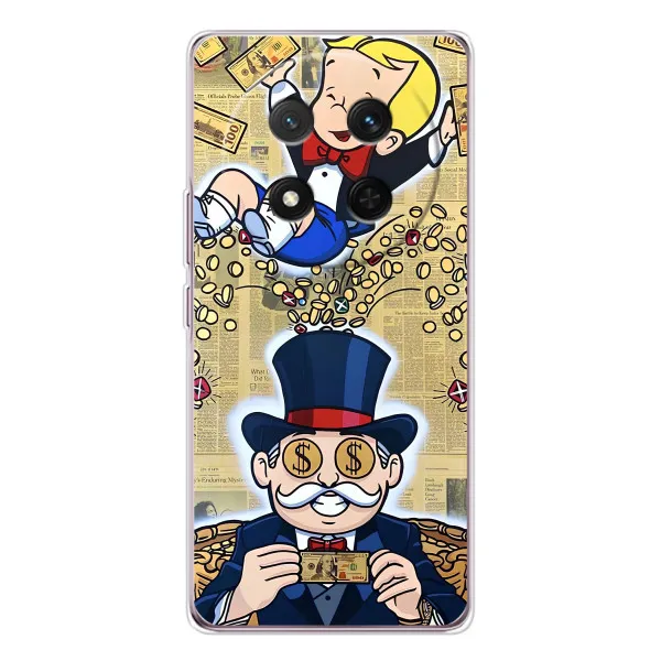 Чехол с принтом «Монополия Мен» для Huawei Honor Magic 7 Lite