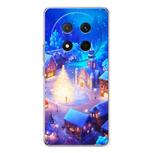 Чехол с принтом «Рождественский город» для Huawei Honor Magic 7 Lite