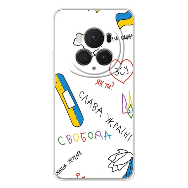Чехол с принтом «Стикер» для Huawei Honor Magic 7 Pro