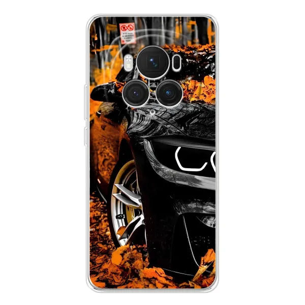Чехол с принтом «Черная Машина» для Huawei Honor Magic 7 Pro