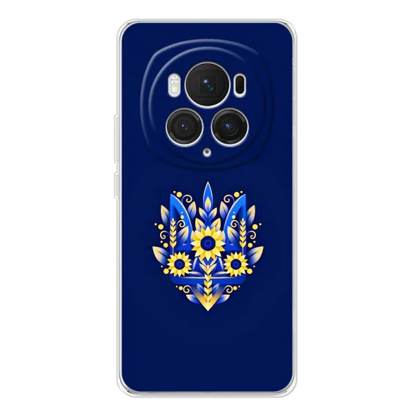 Чехол с принтом «Цветочный Герб» для Huawei Honor Magic 7 Pro