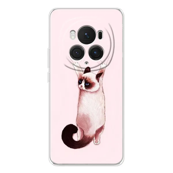 Чехол с принтом «Котик падает» для Huawei Honor Magic 7 Pro
