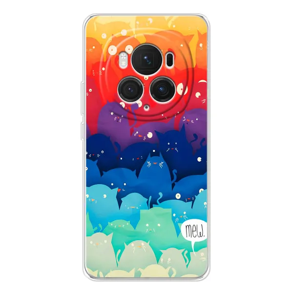 Чехол с принтом «Mew» для Huawei Honor Magic 7 Pro
