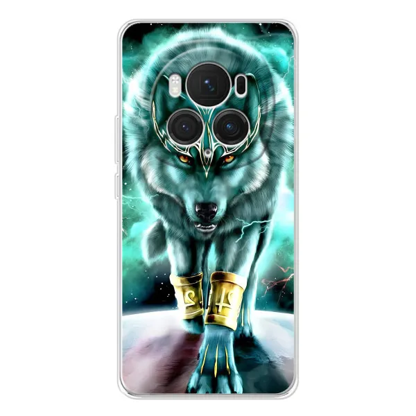 Чехол с принтом «Яркий волк» для Huawei Honor Magic 7 Pro