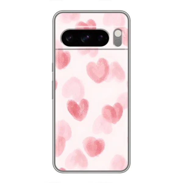 Чохол з принтом «Рожеві сердечки» для Huawei Honor Magic8 Pro Air