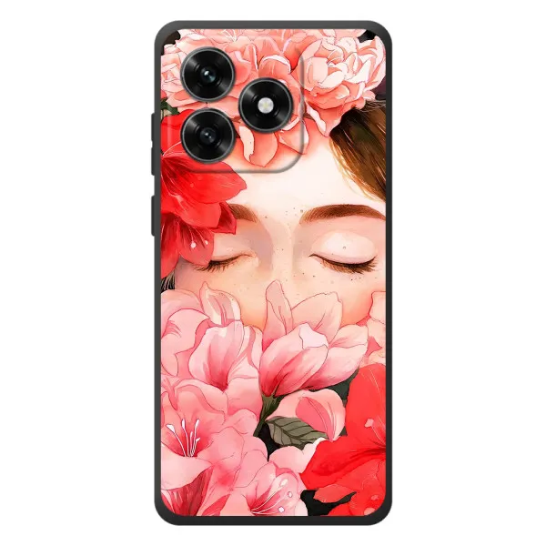 Чехол с принтом «Глаза в цветах» для Huawei Honor X5c Plus
