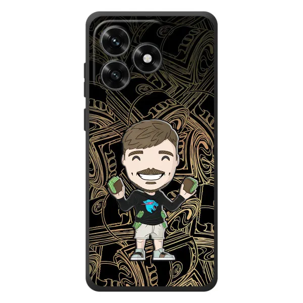 Чехол с принтом «Mister Beast» для Huawei Honor X5c Plus