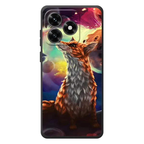 Чехол с принтом «Лисица в космосе» для Huawei Honor X5c Plus