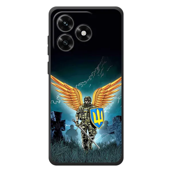 Чехол с принтом «Солдат ЗСУ» для Huawei Honor X5c Plus Чехол с принтом «Солдат ЗСУ» для Huawei Honor X5c Plus