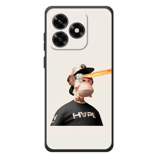 Чохол з принтом «мавпа NFT в окулярах» для Huawei Honor X5c Plus